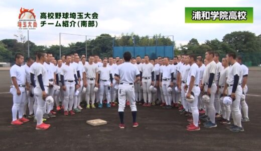 2019夏・高校野球埼玉大会チーム紹介　浦和学院高校