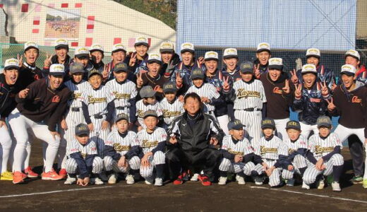 浦学野球部、石巻の少年野球チームと交流　被災地で支援活動も